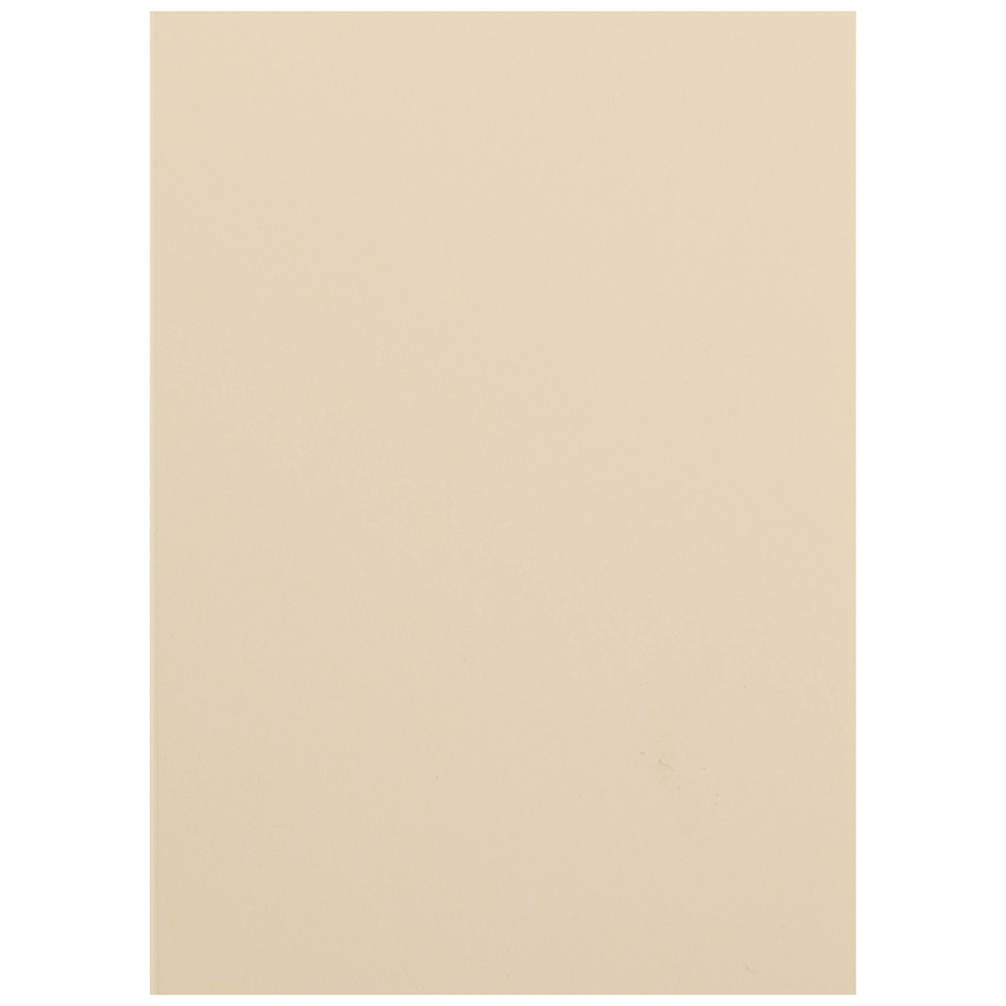 JAM Paper 3.5" x 4.875" Strathmore Ivory Wove Blank Foldover Cards